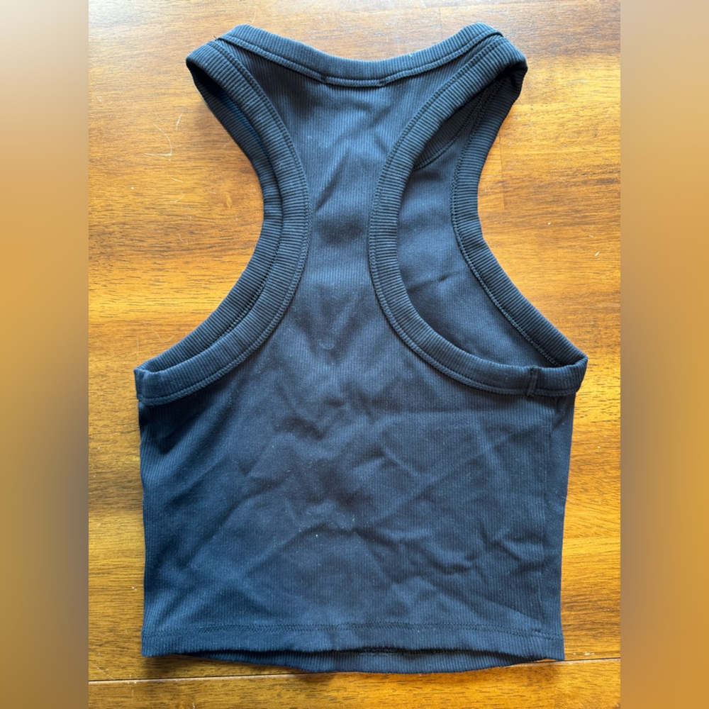 Babaton Midnight Ribbed Tank - Picture 3 of 4